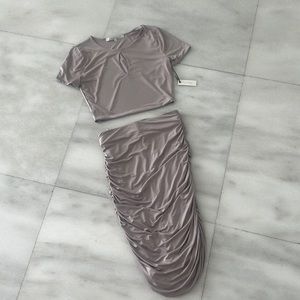 Lovers & Friends beige set. Brand new never worn!